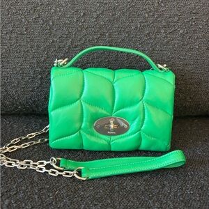 Mulberry Leather tiny softie bag